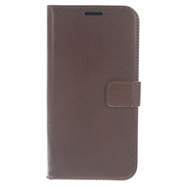 Valenta Leather Bookcase iPhone 12 (Pro) - Bruin