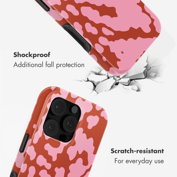 Selencia Vivid Back Cover with MagSafe Apple iPhone 16 Pro - Moo’d Blush Pink