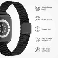 imoshion Slim Milanese Band Apple Watch | 38/40/41/42 mm - Black