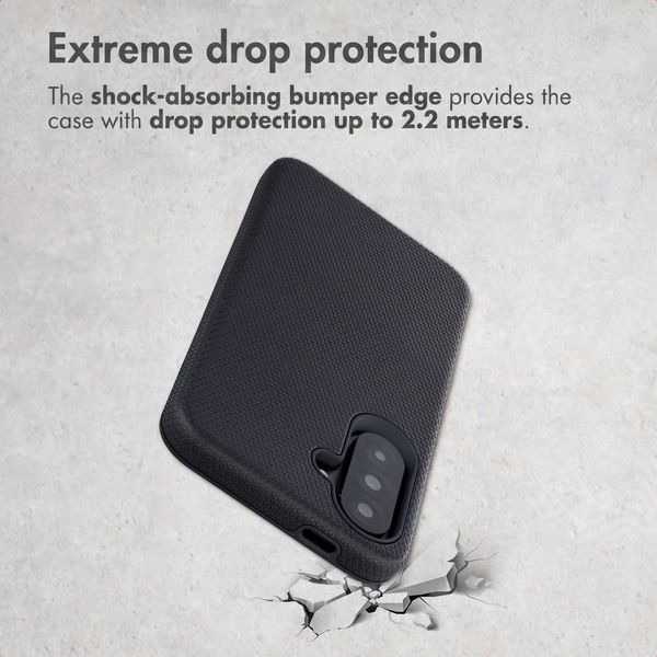 Accezz Tough Back Cover with MagSafe Samsung Galaxy A37 (5G) - Black