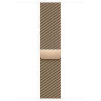 Apple Milanese Loop Band Apple Watch Series 1 t/m 11 / SE / Ultra (44/45/46/49 mm) - Goud