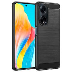 imoshion Brushed Backcover Oppo A98 - Zwart