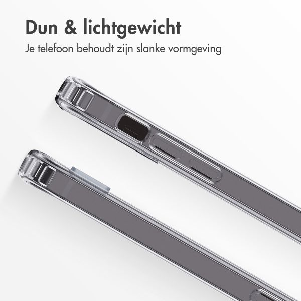 imoshion Stand Backcover Apple iPhone 12 (Pro) - Transparant