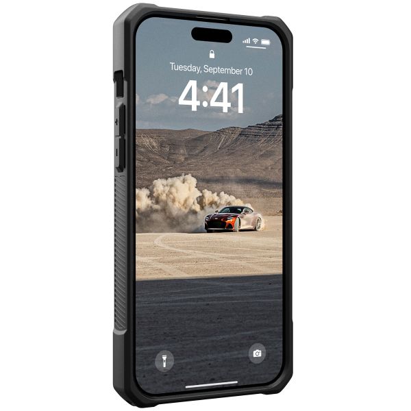 UAG Monarch Backcover iPhone 15 Plus - Carbon Fiber