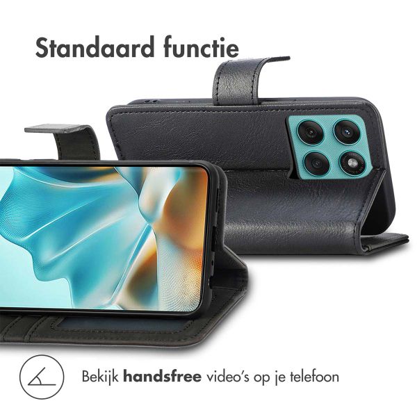 imoshion Luxe Bookcase Motorola Edge 60 Fusion - Zwart