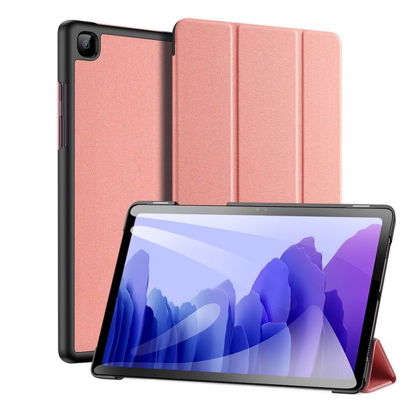 Dux Ducis Domo Bookcase Samsung Galaxy Tab A7 - Rosé Goud