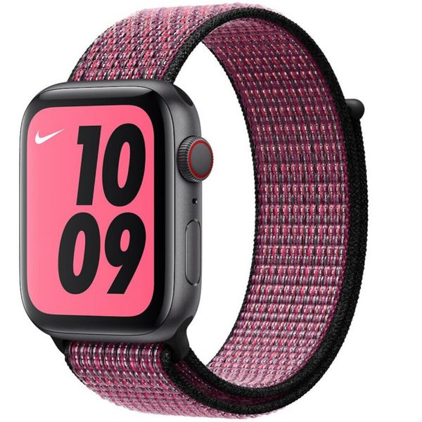 Apple Nike Sport Loop Band Apple Watch Series 1-10 / SE / Ultra (2) - 42/44/45/46/49 mm - Roze