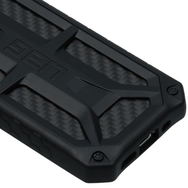 UAG Monarch Backcover iPhone 12 Mini - Carbon Fiber Black