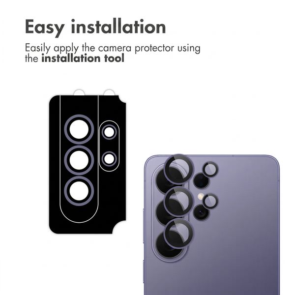 imoshion Camera Protector Glass 2-pack Samsung Galaxy S26 Ultra - Cobalt Blue
