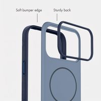 imoshion Colour Back Cover with Thin MagSafe Ring Apple iPhone 17 Pro Max - Dark Blue