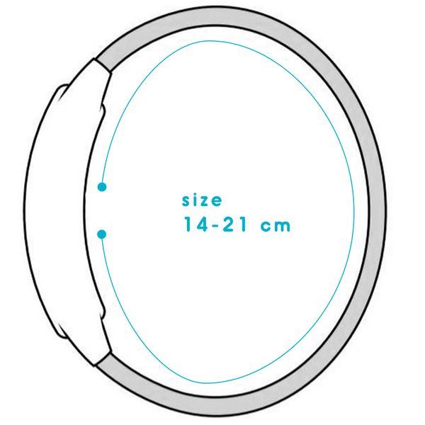 imoshion Milanees bandje Apple Watch Series 1-9 / SE - 38/40/41 mm / Series 10 - 42 mm