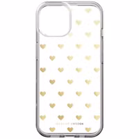 iDeal of Sweden Mirror Case Apple iPhone 15 - Golden Hearts
