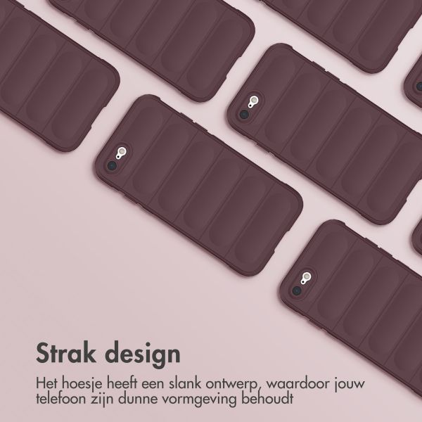 imoshion EasyGrip Backcover Apple iPhone SE (2022 / 2020) / 8 / 7 - Aubergine