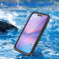 Redpepper Dot Plus Waterproof Backcover Apple iPhone 17 - Zwart