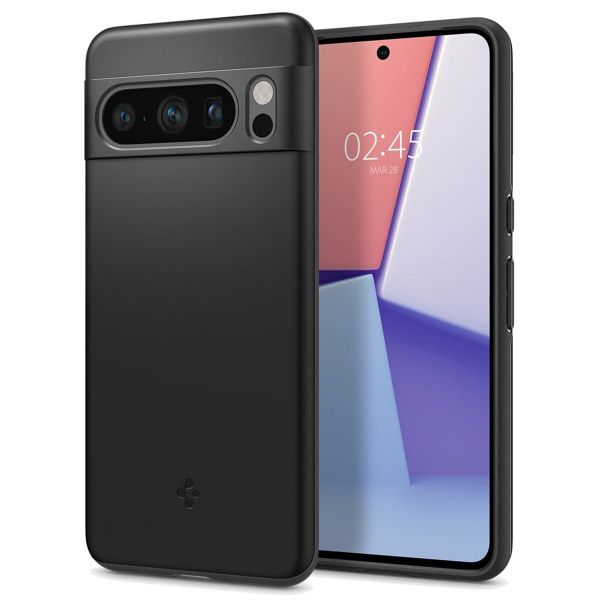 Spigen Thin Fit Backcover Google Pixel 8 Pro - Zwart