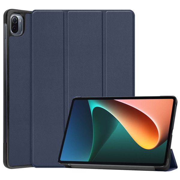 imoshion Trifold Bookcase Xiaomi Pad 5 / 5 Pro - Donkerblauw