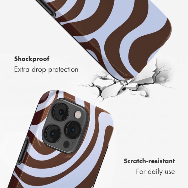 Selencia Vivid Case Apple iPhone 14 Pro - Dream Swirl Chocolate