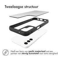 imoshion Rugged Hybrid Case Samsung Galaxy A14 (5G/4G) - Zwart