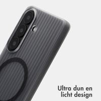 Accezz Lite Backcover met MagSafe | Fluted | Samsung Galaxy S26 - Grijs