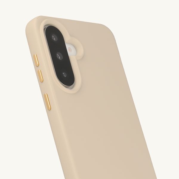 Selencia Rivièra MagSafe Backcover met afneembare haakjes Samsung Galaxy A37 (5G) - Milky Latte