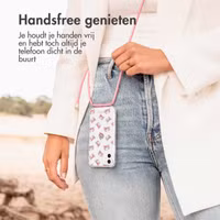 imoshion Design hoesje met koord Samsung Galaxy A35 - Crab Watercolor