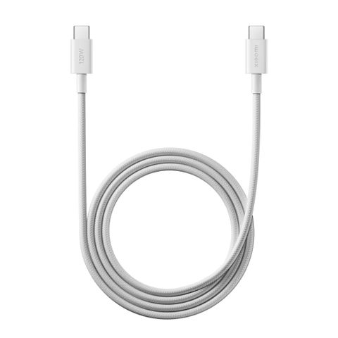 Xiaomi Braided USB-C naar USB-C kabel 120W - 1 meter - Wit