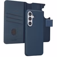 Accezz Leather Bookcase 2-in-1 met MagSafe Samsung Galaxy S26 Plus - Nightfall Blue