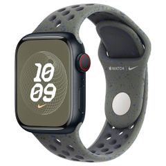 Apple Nike Sport Band Apple Watch Series 1 t/m 9 / SE (38/40/41 mm) | Series 10 (42 mm) - Maat M/L - Cargo Khaki