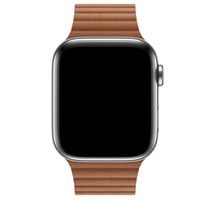 Apple Leather Loop M Apple Watch Series 1-10 / SE / Ultra (2) - 42/44/45/46/49 mm - Saddle Brown