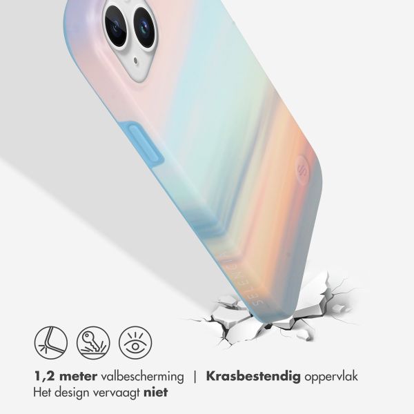 Selencia Aurora Fashion Backcover iPhone 15 Plus - Sky Sunset Multicolor
