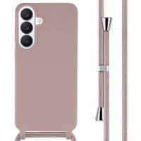 imoshion Siliconen hoesje met koord Samsung Galaxy S26 FE - Sand Pink