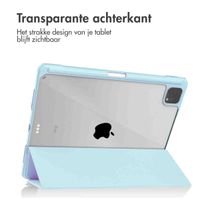 imoshion Trifold Hardcase Bookcase Apple iPad Pro 12.9 (2018/2020/2021/2022) - Lichtblauw
