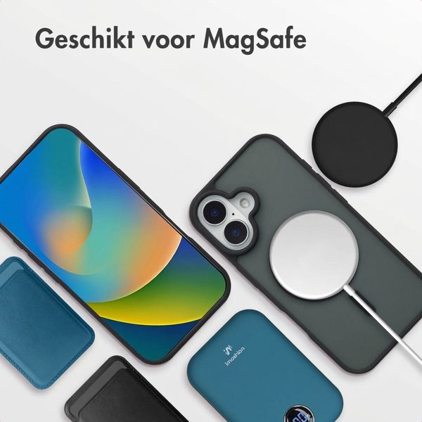 imoshion Color Guard Backcover met MagSafe Apple iPhone 16 - Zwart