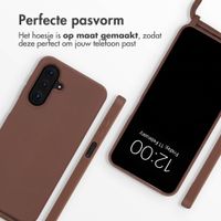 imoshion Siliconen hoesje met koord Samsung Galaxy A37 (5G) - Bruin
