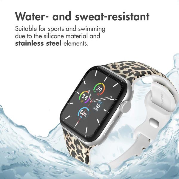 imoshion Silicone⁺ Strap Apple Watch | 38/40/41/42 mm - Leopard