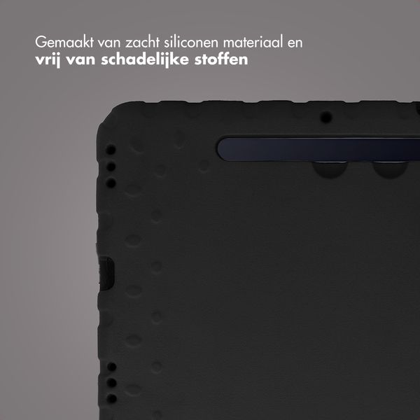 imoshion Kidsproof Backcover met handvat Samsung Galaxy Tab S8 / S7 - Zwart
