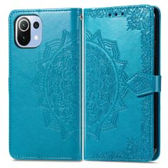 imoshion Mandala Bookcase Xiaomi Mi 11 Lite (5G/4G) / 11 Lite 5G NE - Turquoise