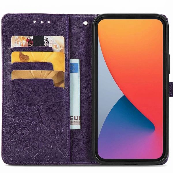 imoshion Mandala Bookcase Apple iPhone 13 Pro - Paars