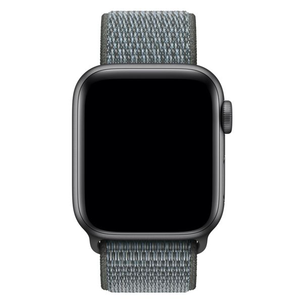 Apple Sport Loop Band Apple Watch Series 1 t/m 9 / SE (38/40/41 mm) | Series 10 (42 mm) - Storm Gray