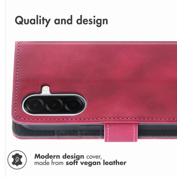 imoshion Bookcase with Strap Samsung Galaxy A37 (5G) - Red