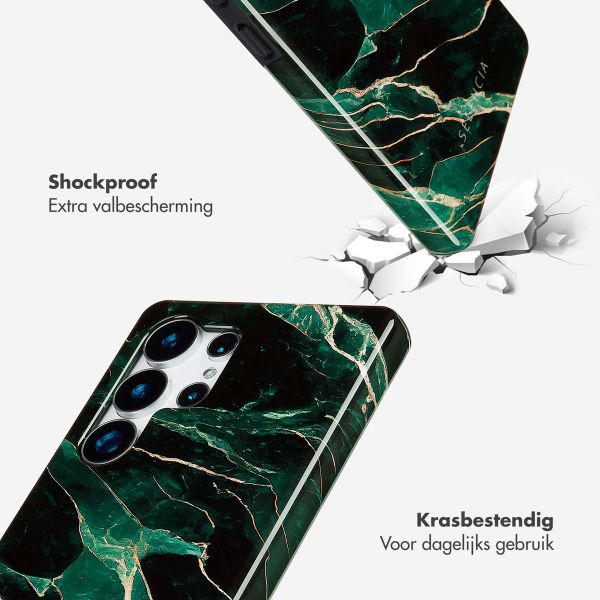 Selencia Vivid Backcover Samsung Galaxy S25 Ultra - Chic Marble Quartz