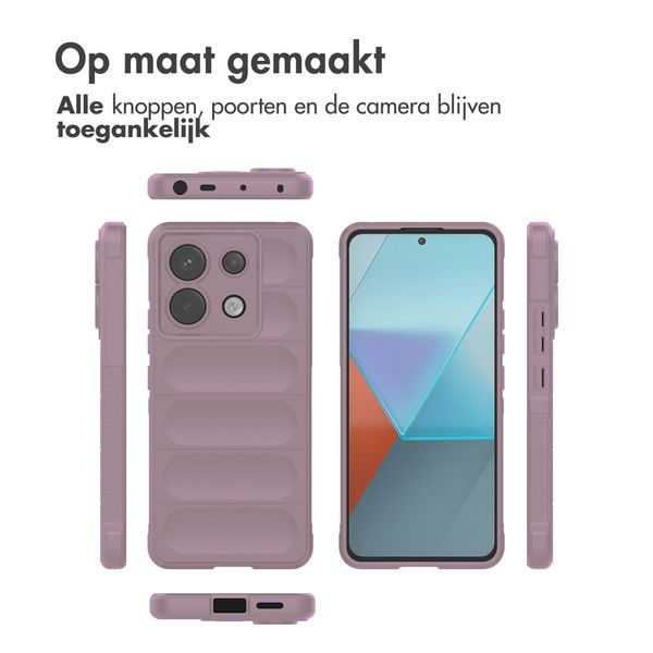 imoshion EasyGrip Backcover Xiaomi Redmi Note 13 Pro (5G) - Paars