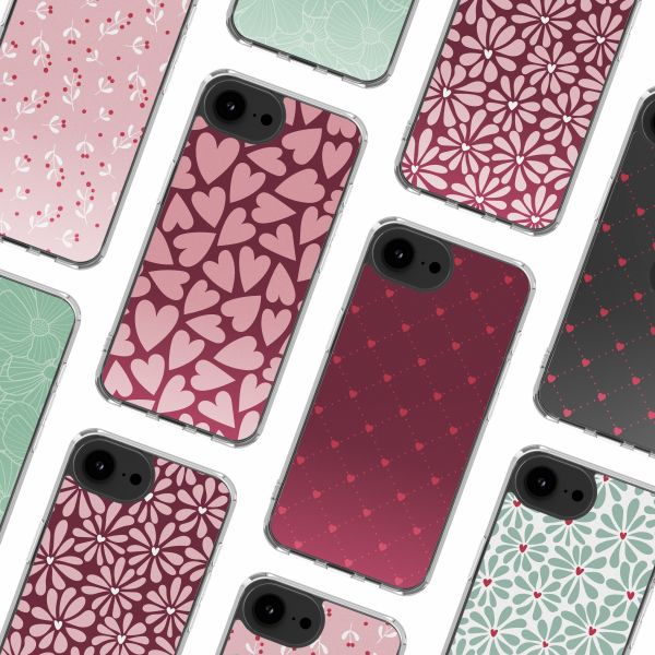 imoshion Design hoesje Apple iPhone 16e - Hearty Blush
