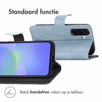 imoshion Luxe Bookcase Samsung Galaxy A57 (5G) - Lichtblauw