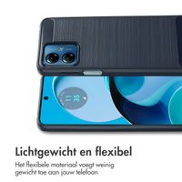 imoshion Brushed Backcover Motorola Moto G14 - Donkerblauw