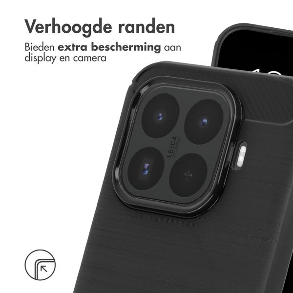 imoshion Brushed Backcover Xiaomi 17T - Zwart
