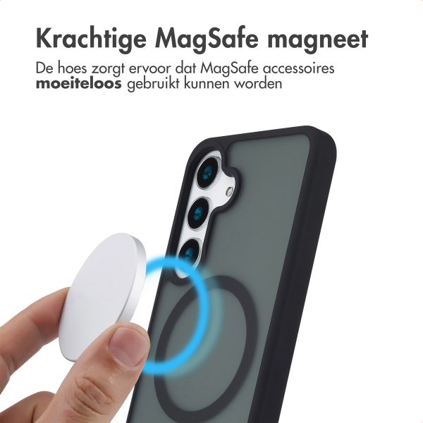 imoshion Color Guard Backcover met MagSafe Samsung Galaxy S25 - Zwart