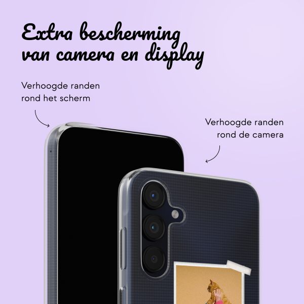 Gepersonaliseerd hoesje met filmrol N°2 Samsung Galaxy A15 - Transparant