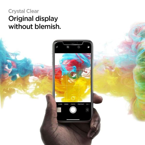 Spigen GLAStR EZ Fit Screen Protector 2 Pack + Applicator Apple iPhone 11