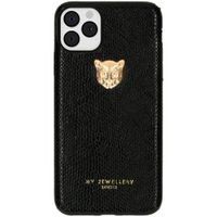 My Jewellery Tiger Softcase Backcover iPhone 11 Pro Max - Zwart